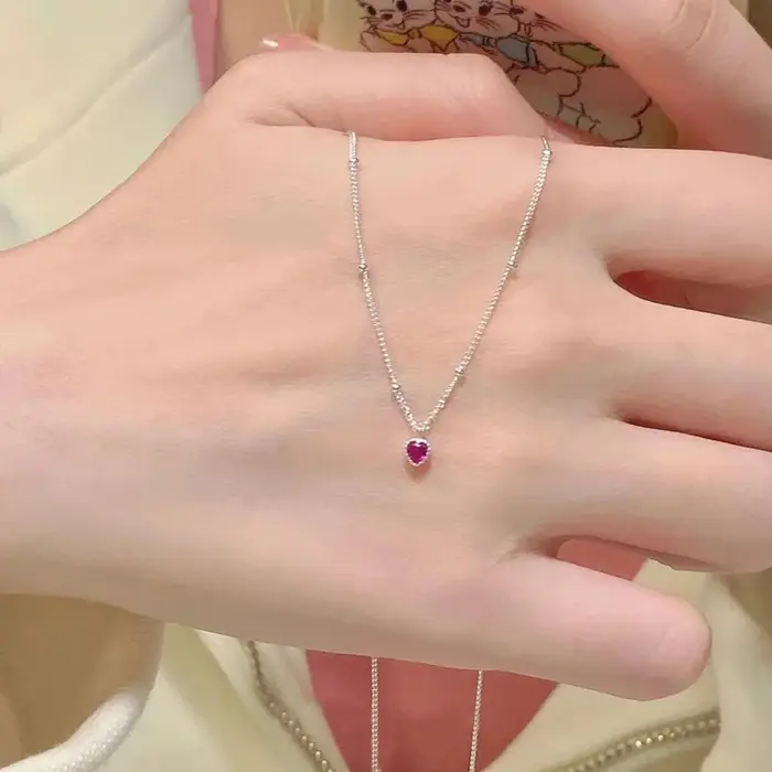 Colliers imbriqués en argent Sterling 925 et Zircon pour femmes