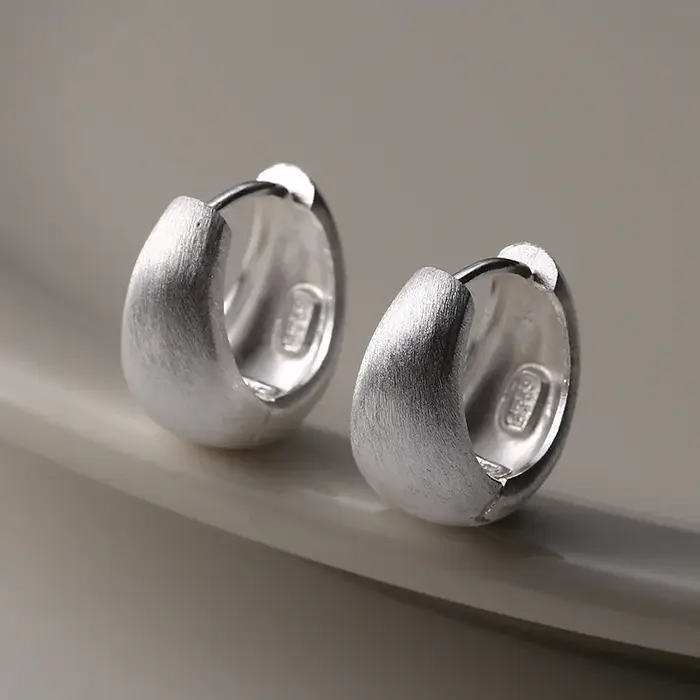 BF CLUB – boucles d'oreilles Vintage en argent Sterling 925 pour femmes