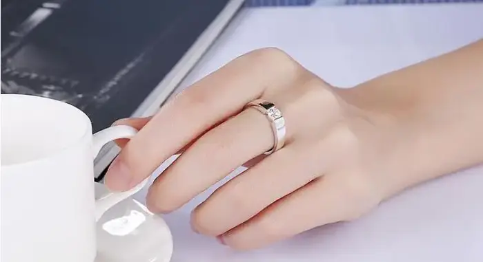 Bagues à breloques en argent Sterling 925 pour femmes