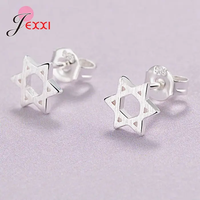 Boucles d'oreilles à tige en argent S925 pour petite fille, décoration d'oreille, cadeau d'anniversa