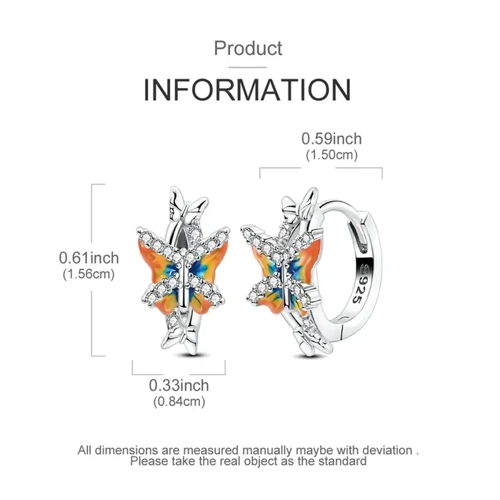 Boucles d'oreilles tortue de mer en argent Sterling 925 pour femmes