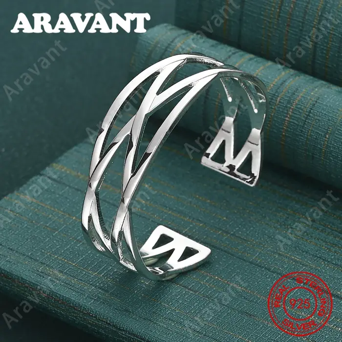 Bracelet en diamant ajouré en argent Sterling 925, accessoire de tous les jours pour femmes, bijoux 