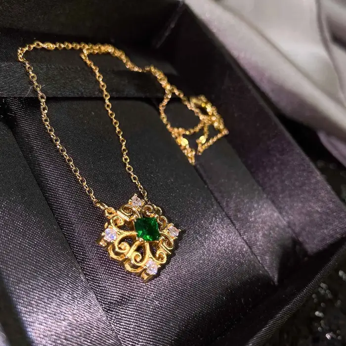 Foyimagination-Ensembles de bijoux de style Artdeco pour femmes, dentelle incrustée sans couture, co