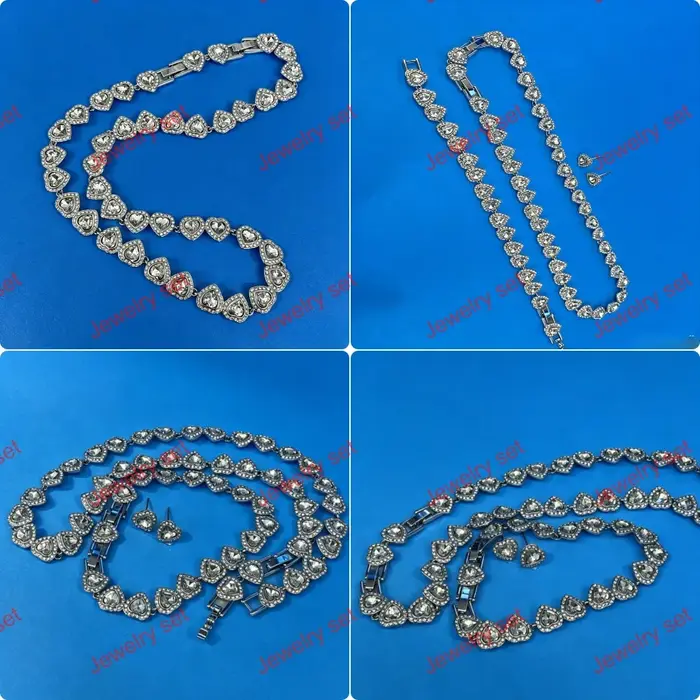 Collier tennis Ariana Grande couleur argent de la marque Good Brand
