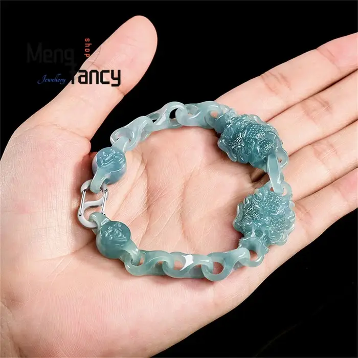 Bracelet en jadéite naturelle de qualité