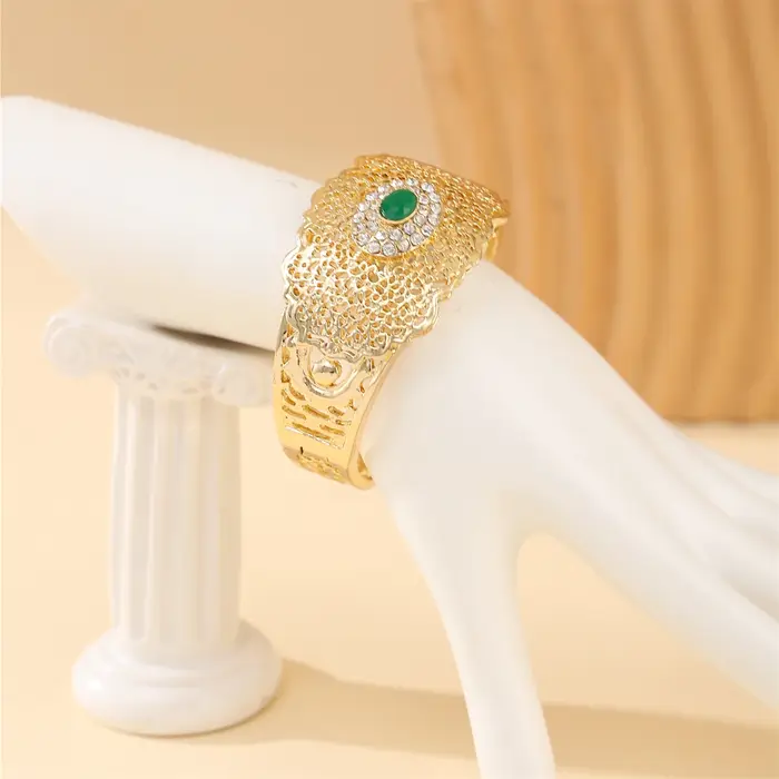 Bracelet Marocain en Alliage Exquis pour Femme
