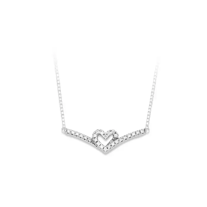 Collier luxueux en argent pur 925% avec étoile carrée et cercle