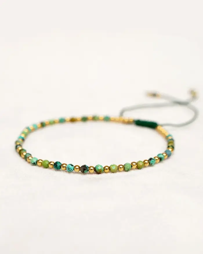 Bracelet en pierre semi-précieuse Vlen Boho style bohème pour femme cadeau occasions spéciales mariage anniversaire fiançailles