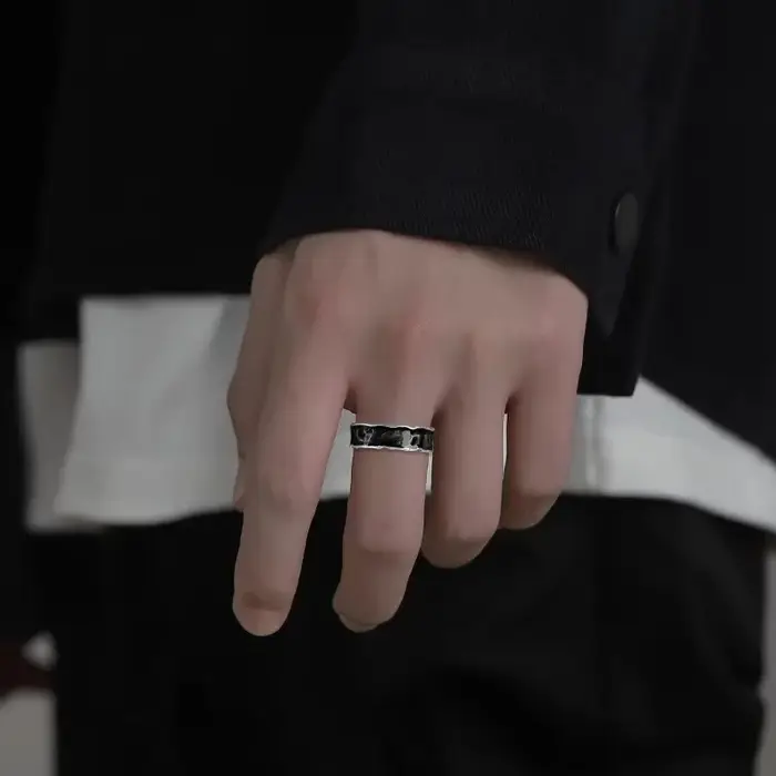 Bague en argent Chim925 pour homme
