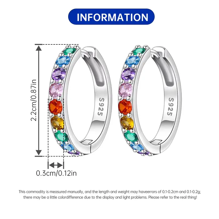 Boucles d'oreilles minimalistes en argent Sterling S925 zircon coloré bijoux pour femmes cadeaux d'anniversaire originaux et tendance minimalisme subtilités elegance style女性用户请注意：最后的标题行是产品描述优化后的SEO长尾关键词，而不是价格或产地等信息。请根据提供的产品描述内容填写，确保包含材质、类型、风格、用途和场合等自然词汇，同时保持吸引人且易读性。