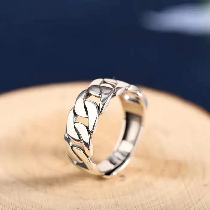 Bague en argent sterling 925 sertie d'animal de compagnie pour femmes occasions spéciales mariage soirée de gala anniversaire fiançailles