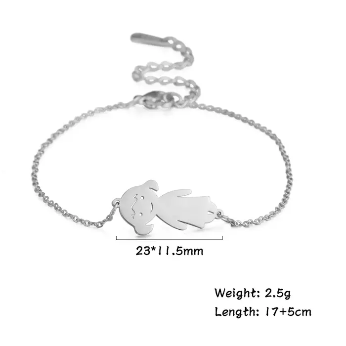 Bracelet personnalisé gravé avec le nom de maman, cadeau familial pour femme, homme, couple, amie, s