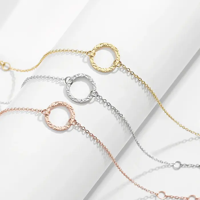 Bracelet en acier inoxydable réglable pour femmes style moderne occasion bureau école