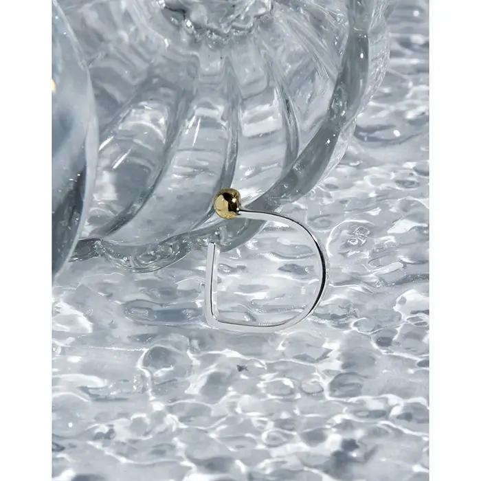 Bague ouverte minimaliste en argent sterling 925 avec pierre noire pour femmes et hommes pour occasions spéciales