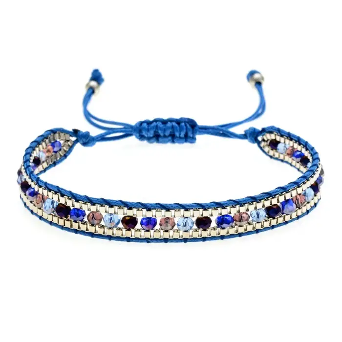 Bracelet perlé en cristal original