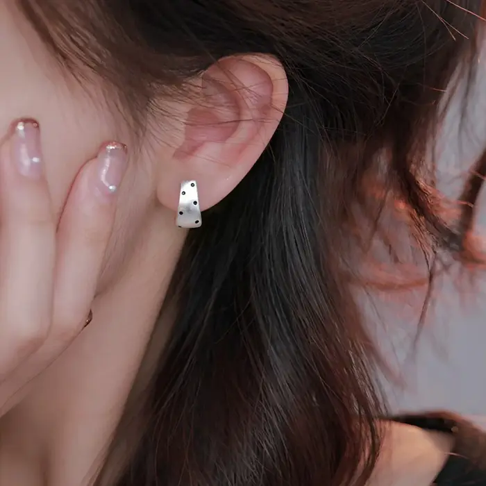 Sam Panda – boucles d'oreilles en argent Sterling 925 pour femmes