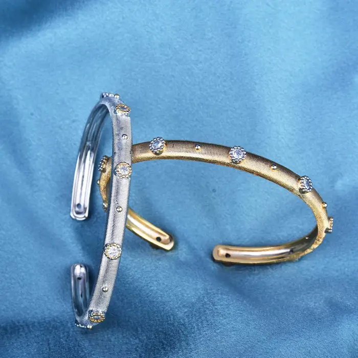 Bracelet élégant en diamant haute qualité style rétro pour femme, taille unique, artisanat raffiné, bijoux de mode