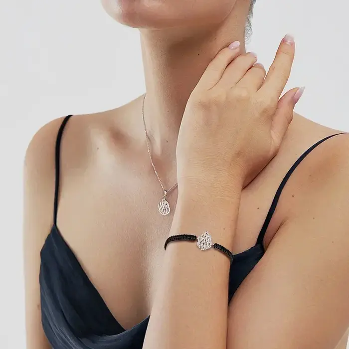 Bracelet en argent sterling 925 sertie de moissonite VVS1 pour femmes et hommes occasion spéciale anniversaire saint-valentin nouveau-an