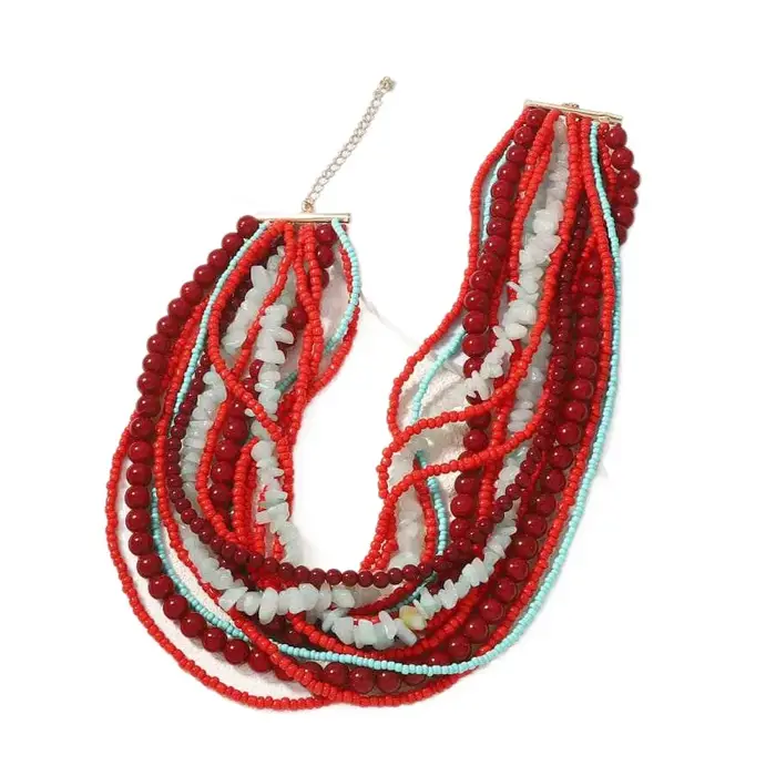 Collier en pierre naturelle pour femmes