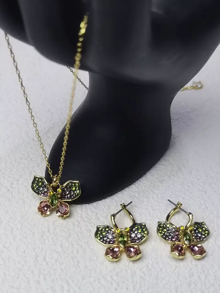 Collier de haute bijoux Original en cristal éblouissant