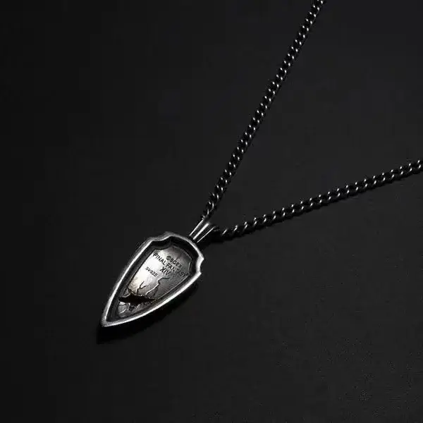 Final Fantasy – collier avec emblème licorne 14 FF