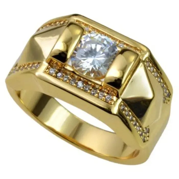 Bagues CC pour femmes et hommes amoureux de la mode, ensemble de bagues en zircone cubique couleur o