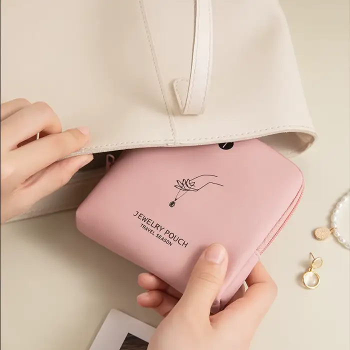 Pochette à bijoux de voyage