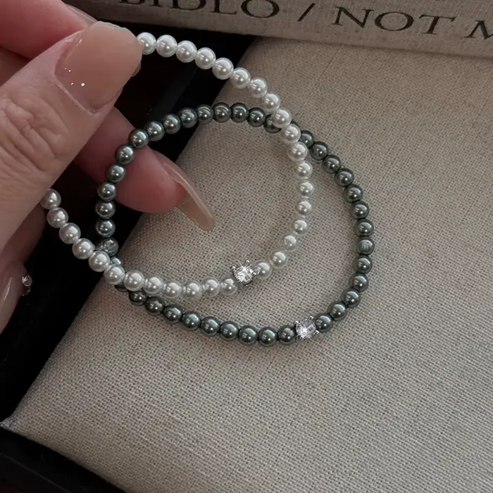 Bracelet de perles en Zircon pour femmes