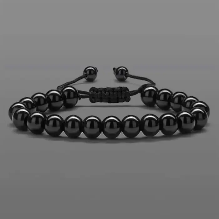 Bracelet en Malachite à la mode, 4 Styles, Bracelet en perles de pierre naturelle pour hommes et fem