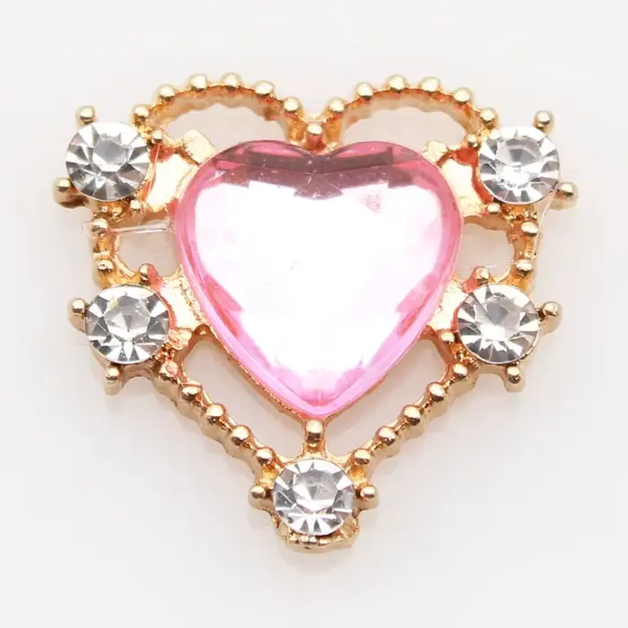 Petits bijoux d'amour en or à la mode, accessoires de bijoux à bricoler soi-même, robe de mariée, dé
