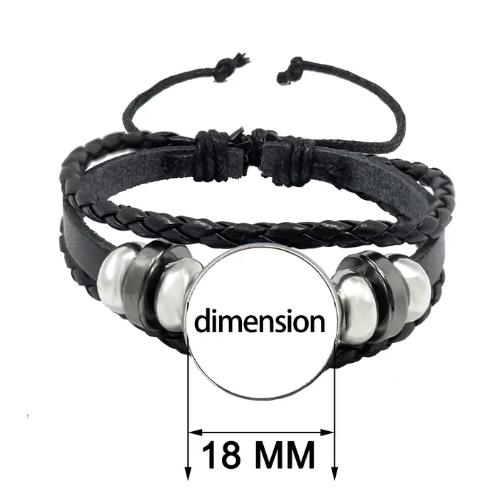 Bracelet drapeau National sénégal français norvège algérie autriche portugais tissé multicouche