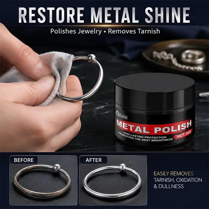 Pâte à polir les bijoux