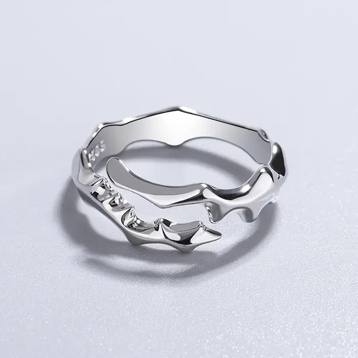 Bagues esthétiques en argent Sterling 925 pour femmes, accessoires de bijoux de fiançailles et de ma