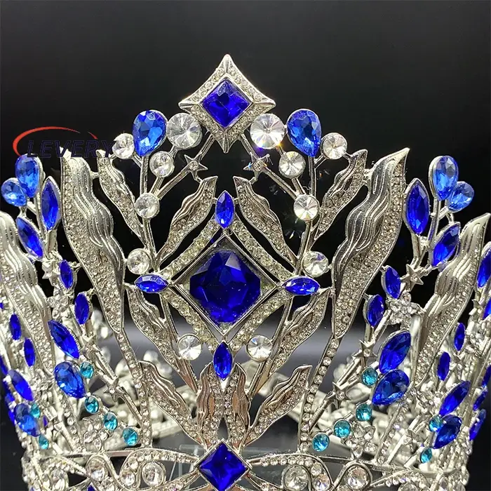 Couronne de mariage reine royale pour femmes élégante accessoire cheveux brillance strass verre occassions spéciales