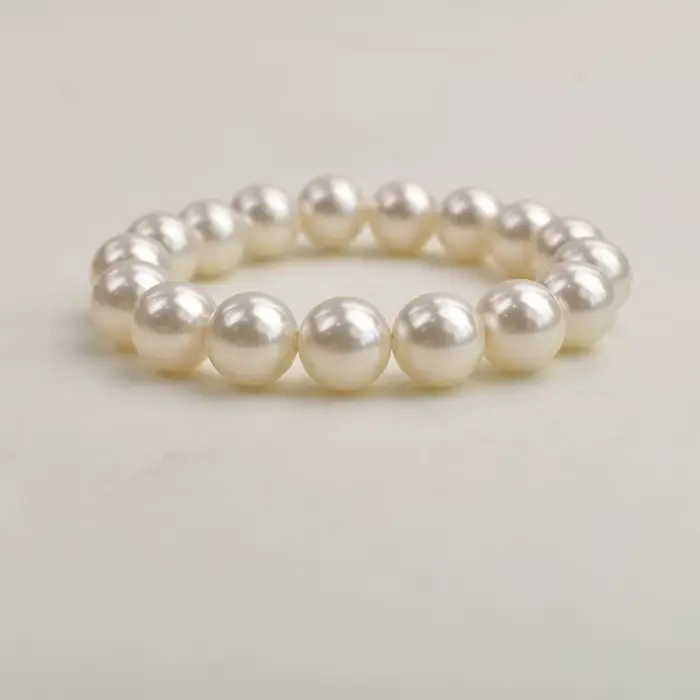 Bracelets de perles en gros, tempérament élastique pour femmes, Niche, haut de gamme, luxe léger, bi