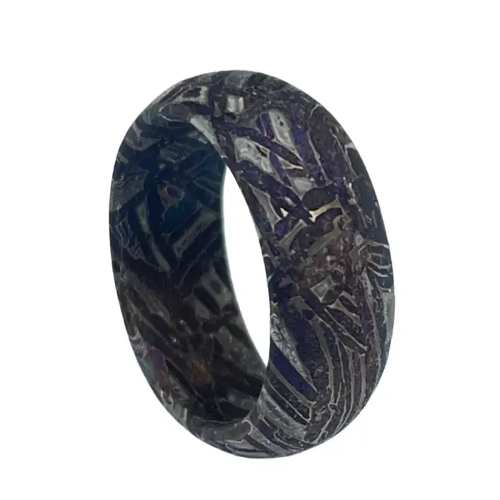 Bague en météorite de Muonionalusta