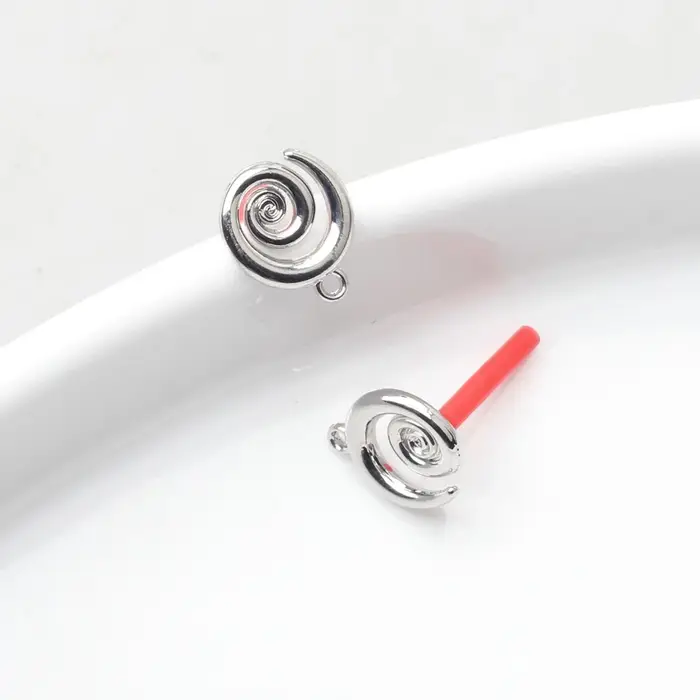 Boucles d'oreilles en alliage de zinc