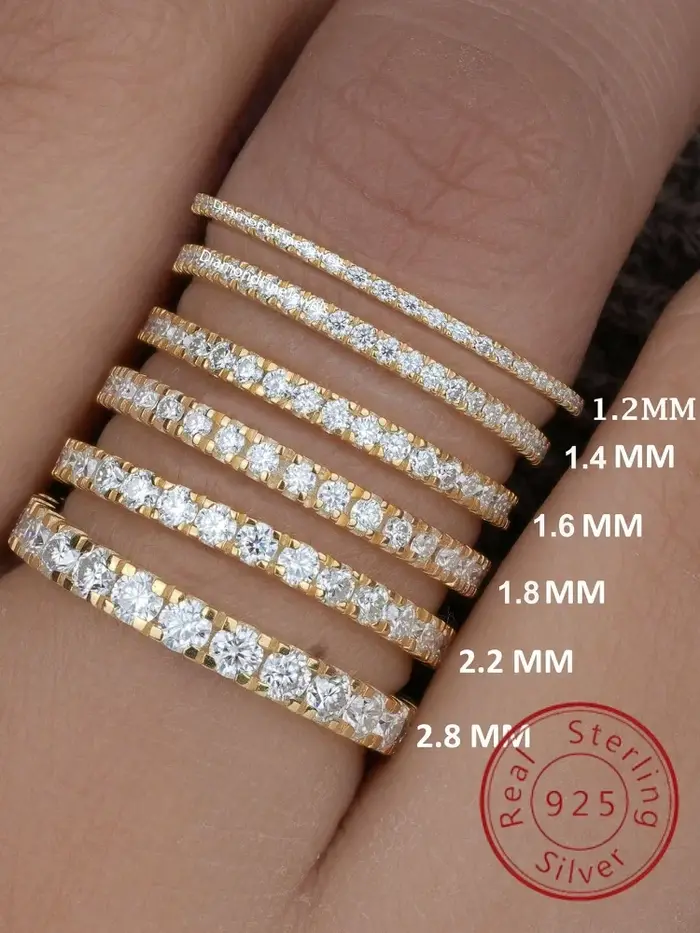Bague en argent Sterling 925 pour femmes