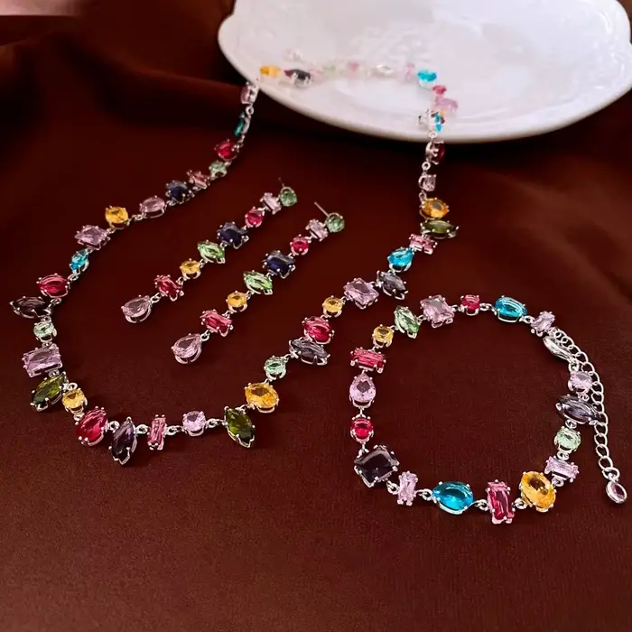 Ensemble de bijoux de luxe pour femmes
