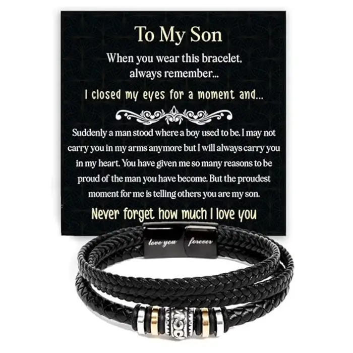 Bracelet à mon fils