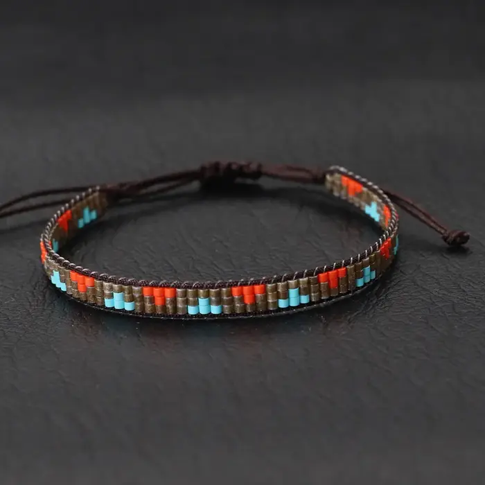 Bracelet bohème tissé à la main pour femmes