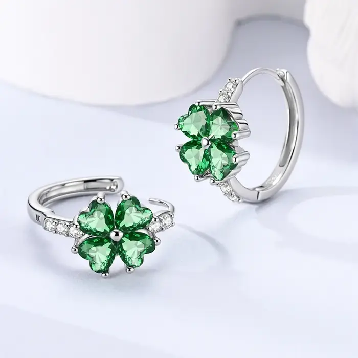 Boucles d'oreilles en argent Sterling 925 pour femmes