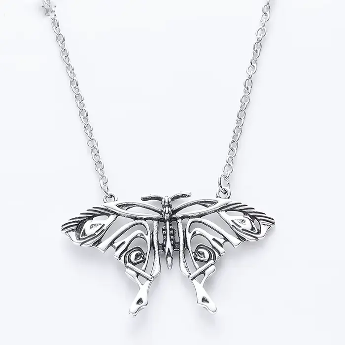 Chaîne Mamma Mia, pendentif papillon Antique, grand collier papillon de Yong Donna, Costume, bijoux 