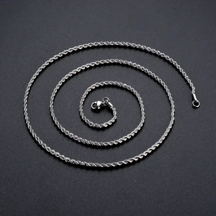 Collier de ULen argent regardé 925 pour hommes et femmes