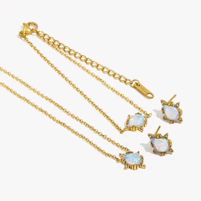 E.B.belle – ensemble de bijoux de mariée élégants