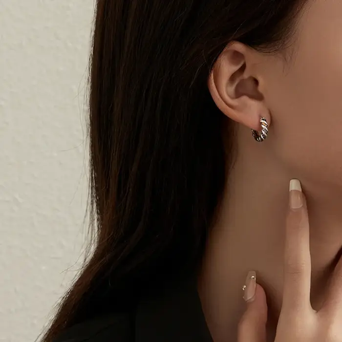Boucles d'oreilles en argent Sterling 925 pour femmes