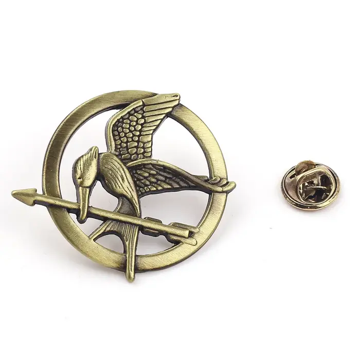 Bijoux tendance à la mode The Hunger Games, broches d'oiseaux de Style Punk Vintage populaires, acce
