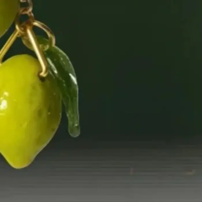 Boucles d'oreilles en verre légères