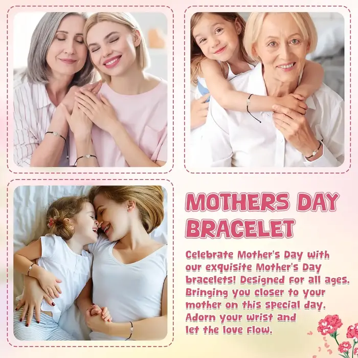 Cadeaux de bracelets de fête des mères