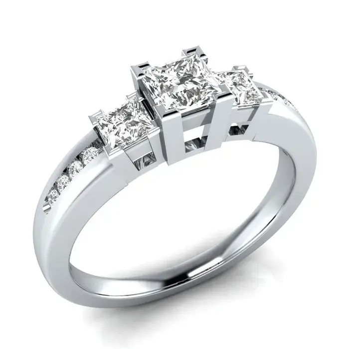 Jellystory-Bague Classique en Argent 925 pour Femme, Bijoux avec Saphir, Émeraude, Pierres Précieuse
